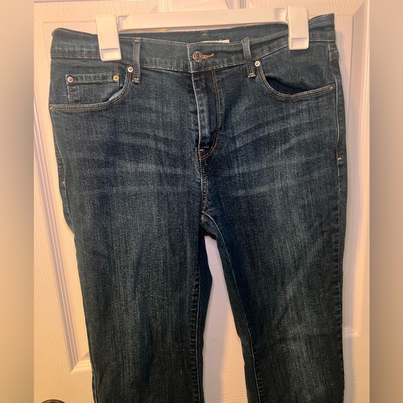 Women’s Levi 505 Straight Blue Jeans Size 10 - Picture 2 of 7
